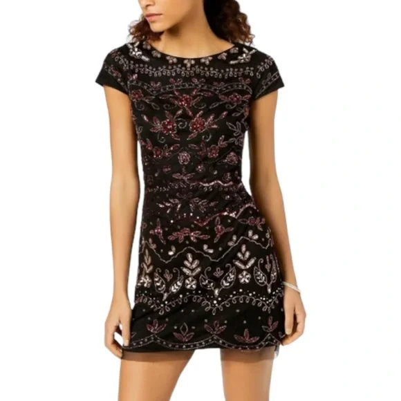 Adrianna Papell | Dresses | Adrianna Papell Bedazzled Bateau Mesh Sheath Dress | Poshmark Adrianna Papell | Dresses | Adrianna Papell Bedazzled Bateau Mesh Sheath Dress | Poshmark
